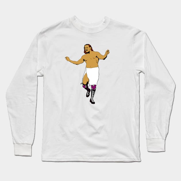 Hello Ladies Long Sleeve T-Shirt by BradyRain